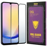 Szkła hartowane na telefon - Szkło HARTOWANE 5D do Samsung Galaxy A25 5G OG PREMIUM CAŁY EKRAN PEŁNE - miniaturka - grafika 1