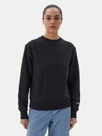 Bluzy damskie - Champion Bluza 117871 Czarny Regular Fit - miniaturka - grafika 1