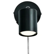 Lampy ścienne - Kinkiet ścienny Explore 2113251003 Nordlux regulowany tuba czarna - miniaturka - grafika 1