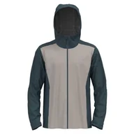 Kurtki męskie - ODLO Męska kurtka przeciwdeszczowa Aegis 2,5 l, wodoodporna, hardshell, kurtka przeciwdeszczowa - miniaturka - grafika 1