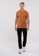 Spodnie męskie - Czarne jeansy, Slim Fit, D-DEXTER 46 - Volcano - miniaturka - grafika 1