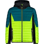 Kurtki i płaszcze dla chłopców - CMP Kid Hybrid Jacket Fix Hood Jacket chłopięca kurtka hybrydowa - miniaturka - grafika 1
