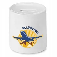 Skarbonki - Skarbonka Dla Zięcia na Urodziny Imieniny Prezent z Nadrukiem ze Zdjęciem + Opakowanie na prezent (wzór 03) - miniaturka - grafika 1