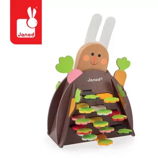 Janod, Gra strategiczna, Magiczna marchewka 3+ - Gry planszowe - miniaturka - grafika 1