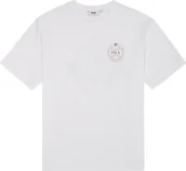 Koszulki męskie - Koszulka męska Fila Parella biała FAM1108 10001 M - miniaturka - grafika 1