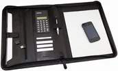 Teczki i aktówki - Aktówka z kieszenią na tablet i z kalkulatorem Monolith 2881 - miniaturka - grafika 1