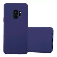 Etui i futerały do telefonów - Etui Pokrowiec Do Samsung Galaxy S9 Obudowa w FROST CIEMNY NIEBIESKI TPU Silikon Case Cover Ochronny Plecki Cadorabo - miniaturka - grafika 1