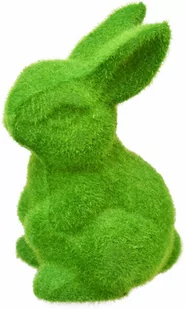 Figurka flokowana Zajączek - 9 cm - 1 szt. - Wielkanoc - miniaturka - grafika 1