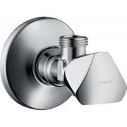 Zawory i kraniki - Hansgrohe 13902000 - - E Zawór kątowy 1/2x3/8 chrom _[]13902000 - miniaturka - grafika 1