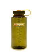 Kuchnie turystyczne - Butelka na wodę Nalgene Wide Mouth Sustain 0,5 l  - olive - miniaturka - grafika 1