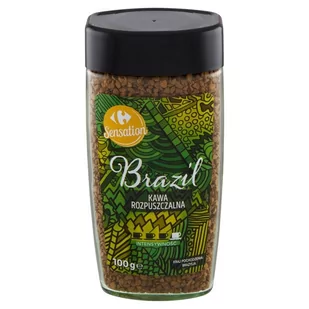 Carrefour Sensation Brazil Kawa rozpuszczalna 100 g - Kawa - miniaturka - grafika 1