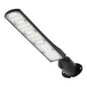 Lampy ogrodowe - Lampa uliczna LED TOYA 50W barwa neutralna WODOODPORNA oprawa przemysłowa - miniaturka - grafika 1