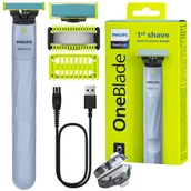 Golarki męskie - Philips OneBlade QP1324/20 + Ostrze Philips OneBlade QP610 - miniaturka - grafika 1
