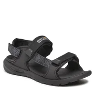 Sandały damskie - Regatta Sandały Marine Web RMF658 Black 800 - miniaturka - grafika 1
