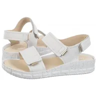 Sandały damskie - Sandały Białe 136 188 (HE21-a) Helios - miniaturka - grafika 1