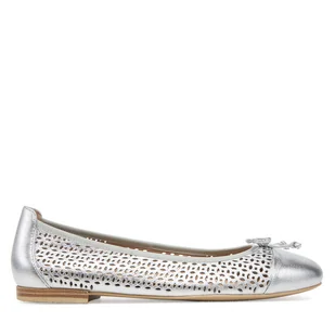 Baleriny Caprice 9-22185-42 Srebrny - Baleriny - miniaturka - grafika 1