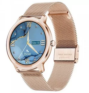 Farrot R18 Mesh Złoty - Smartwatch - miniaturka - grafika 1