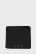 Portfele - Michael Kors portfel skórzany męski kolor czarny - miniaturka - grafika 1
