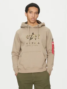 Alpha Industries Bluza Camo Tpu 146337 Beżowy Regular Fit - Bluzy męskie - miniaturka - grafika 1
