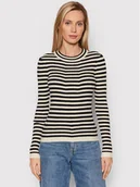 Swetry damskie - Pieces Sweter Crista 17115047 Beżowy Slim Fit - miniaturka - grafika 1