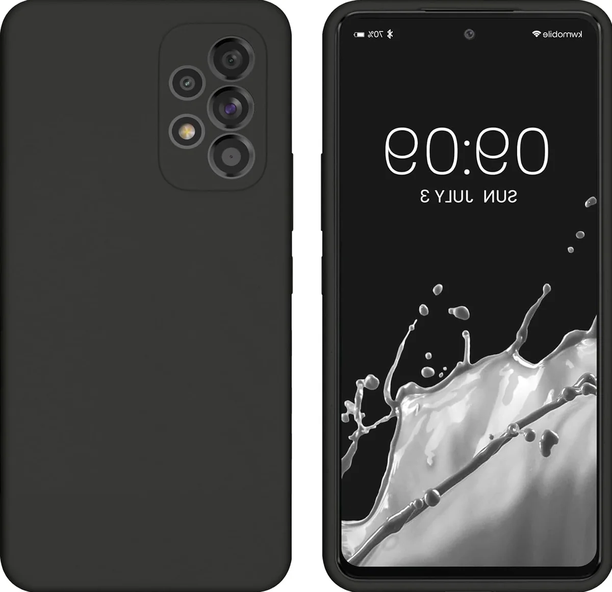 ETUI TELEFON ELASTYCZNE TPU OBUDOWA OCHRONNA PLECKI ODPORNE SZARE