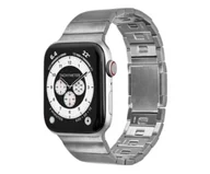 Akcesoria do smartwatchy - Laut LINK 2.0 bransoleta do Apple Watch 42/44/45/49 mm silver - miniaturka - grafika 1