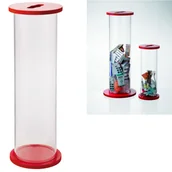 Kosze na śmieci - Pojemnik na zużyte baterie stare leki zakrętki 5.5L - miniaturka - grafika 1