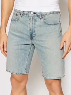 Spodenki męskie - Levi's Szorty jeansowe 405 39864-0055 Niebieski Standard Fit - grafika 1