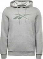 Bluzy męskie - REEBOK BLUZA MĘSKA Z KAPTUREM WKŁADANA PRZEZ GŁOWĘ XL - miniaturka - grafika 1