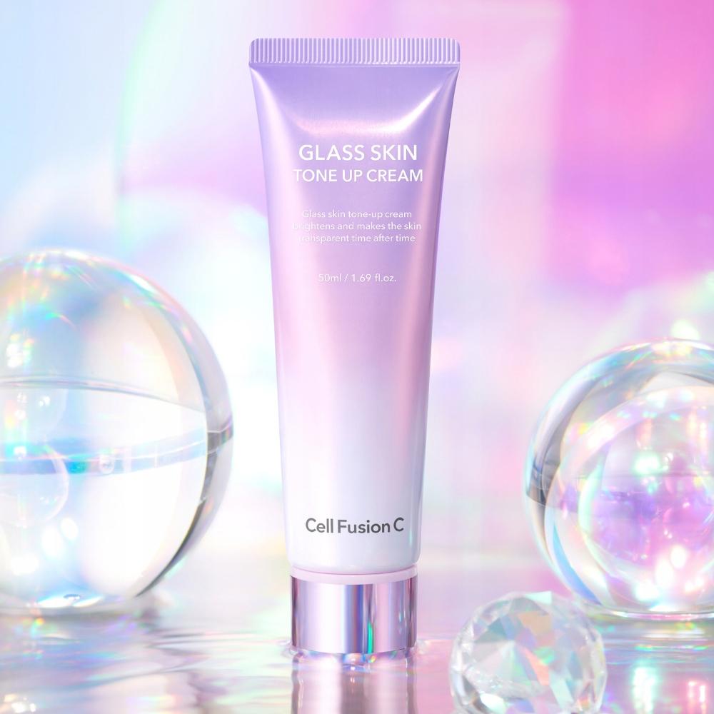 Cell Fusion C Glass Skin Tonizujący Krem do Twarzy z Efektem Szkła 50ml
