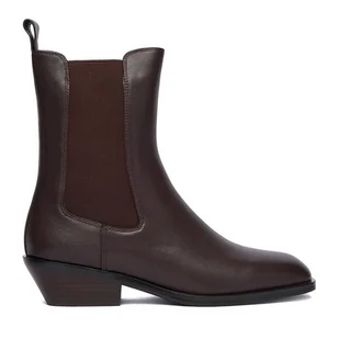 Sztyblety Gino Rossi CEO-AIDA-212-702-2 Brązowy - Botki damskie - miniaturka - grafika 1