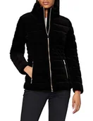 Kurtki damskie - Geox Damska kurtka W Felyxa, Czarny, 40 - miniaturka - grafika 1