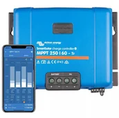 Akcesoria do kolektorów i fotowoltaiki - Victron Energy Regulator ładowania Smart 250V/60A-Tr BlueTooth - miniaturka - grafika 1