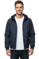 Kurtki męskie - Kurtka męska Element Dulcey zimowa puchowa granatowa-XS - miniaturka - grafika 1