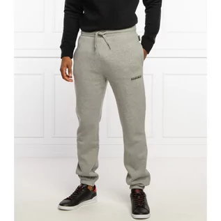 Spodnie męskie - Napapijri Spodnie dresowe M-BOX | Regular Fit - grafika 1