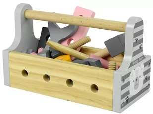 Drewniany Zestaw Narzędzi Śrub - Mały majsterkowicz - miniaturka - grafika 1