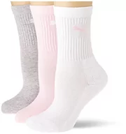 Skarpetki damskie - PUMA Skarpety dziecięce unisex (3 sztuki), Woda różana, 27-30 - miniaturka - grafika 1