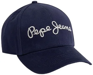 Pepe Jeans Męska czapka z daszkiem Gilbert, Niebieski (Dulwich), Rozmiar uniwersalny - Czapki damskie - miniaturka - grafika 1