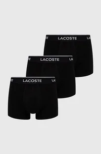 Lacoste bokserki (3-pack) 5H3389 męskie kolor czarny - Majtki męskie - miniaturka - grafika 1