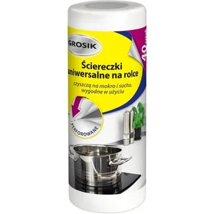 Grosik K 40szt - ściereczki uniwersalne na rolce - Ściereczki, gąbki, czyściki - miniaturka - grafika 1