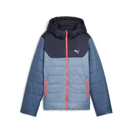 Kurtki i płaszcze dla chłopców - PUMA Unisex dziecięca kurtka z kapturem Ess wyściełana kurtka płaszcz (1 szt.) - miniaturka - grafika 1