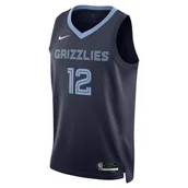 Swetry męskie - Koszulka męska Nike Dri-FIT NBA Swingman Memphis Grizzlies Icon Edition - Niebieski - miniaturka - grafika 1