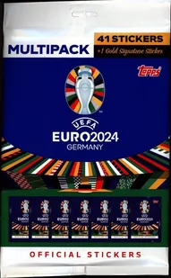 Euro 2024 Match Attax Topps Naklejki Multipack - Czasopisma - miniaturka - grafika 1