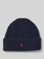 Czapki dla dzieci - Czapka beanie z wyhaftowanym logo - miniaturka - grafika 1