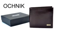 Portfele - OCHNIK skórzany portfel męski PL-106-89 PL-106/89 - miniaturka - grafika 1