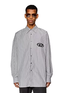 Diesel S-douber Shirt Koszulka męska, Czarny Czarny, 50 - Koszulki męskie - miniaturka - grafika 1