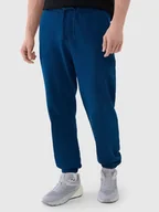 Spodnie męskie - 4F Spodnie dresowe joggery męskie 4FWMM00TTROM1139-46S Zielony Roz. S - miniaturka - grafika 1