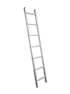 ALVE Aluminiowa jednoczęściowa drabina EUROSTYL, 1x7 szczebli, długość 1,99 m 558000 - Drabiny - miniaturka - grafika 1