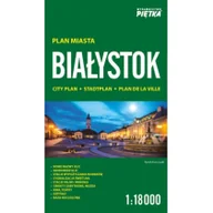 Atlasy i mapy - Wydawnictwo Piętka Plan miasta. Białystok 1:18000 praca zbiorowa - miniaturka - grafika 1