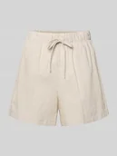 Spodenki damskie - Szorty o kroju loose fit z czystej bawełny model 'AUGUSTA' - miniaturka - grafika 1